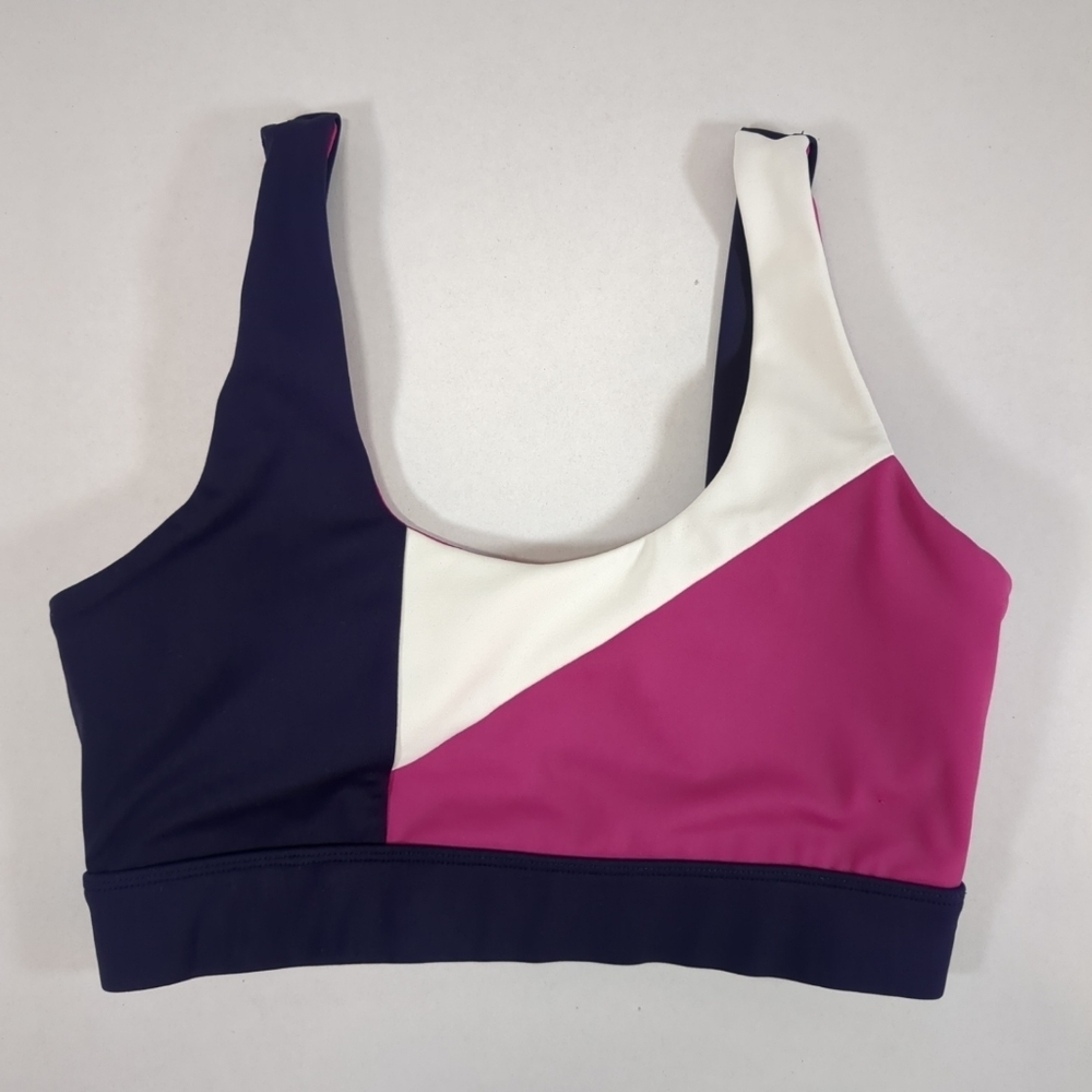 Wilo The Label Women's Color Block Sports Bra, Size - S